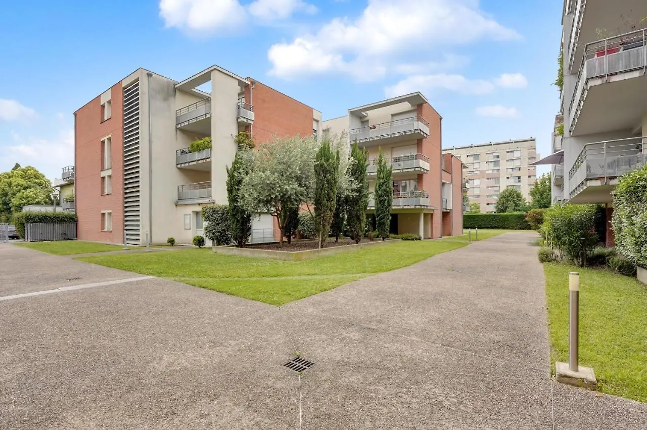 Apartment L'Hippocrate - Charmant Appartement Avec Terrasse Toulouse